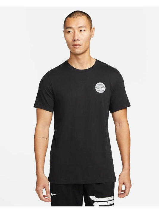 Dry Fit Seasonal Short Sleeves T Shirt Black - NIKE - BALAAN 2