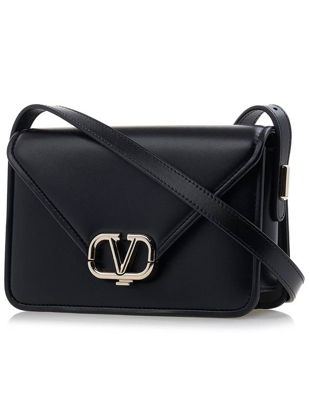 Garavani Letter Small Shoulder Bag Black - VALENTINO - BALAAN 3