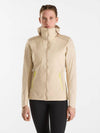 Women's Atom Lightweight Zip-Up Hoodie Beige - ARC'TERYX - BALAAN 2