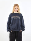 Graffiti Sweatshirt Sweatshirt Navy - VOYONN - BALAAN 6