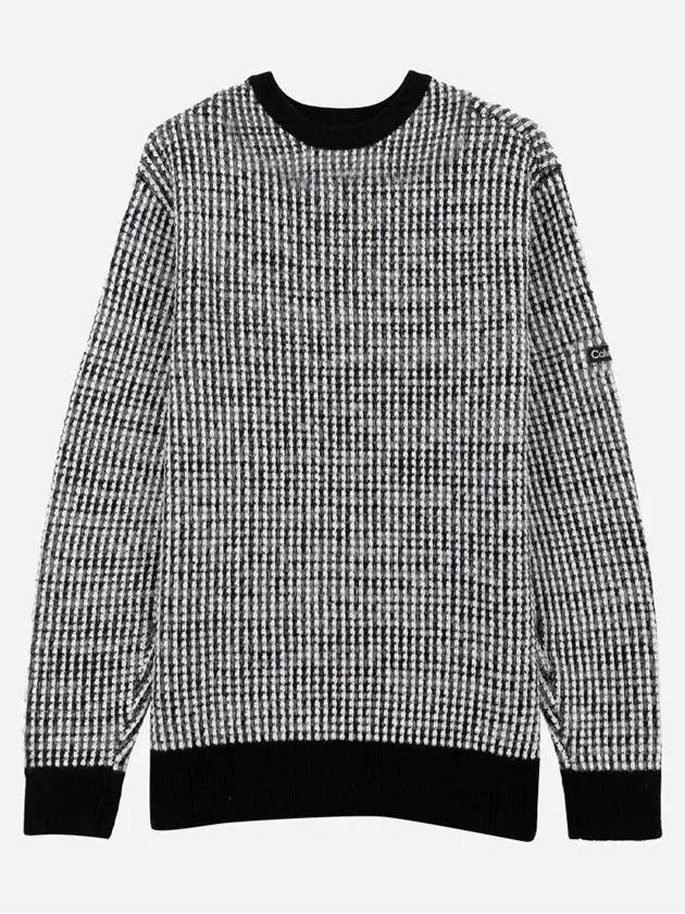 Men s jacquard knit sweater CA1SW240302 - CALVIN KLEIN GOLF - BALAAN 5