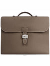 Sac D peche Light 1 37 Briefcase Etoffe Silver B 72899 - HERMES - BALAAN 2