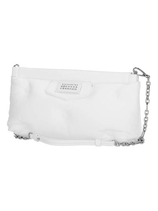 Glam Slam Chain Shoulder Bag White - MAISON MARGIELA - BALAAN 5