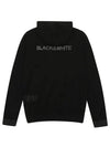 Cool lining knit hooded pullover 2434LCKCBLACK - BLACK&WHITE - BALAAN 2