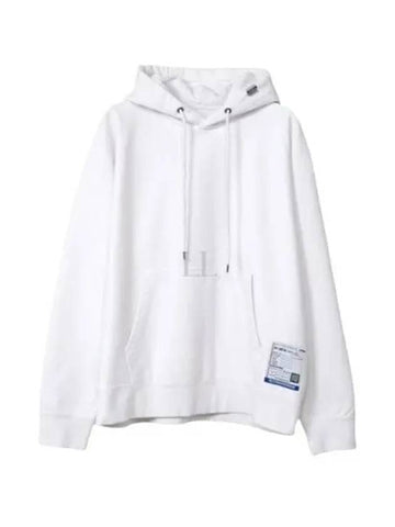 I12HD501 White French Terry Hood - MIHARA YASUHIRO - BALAAN 1