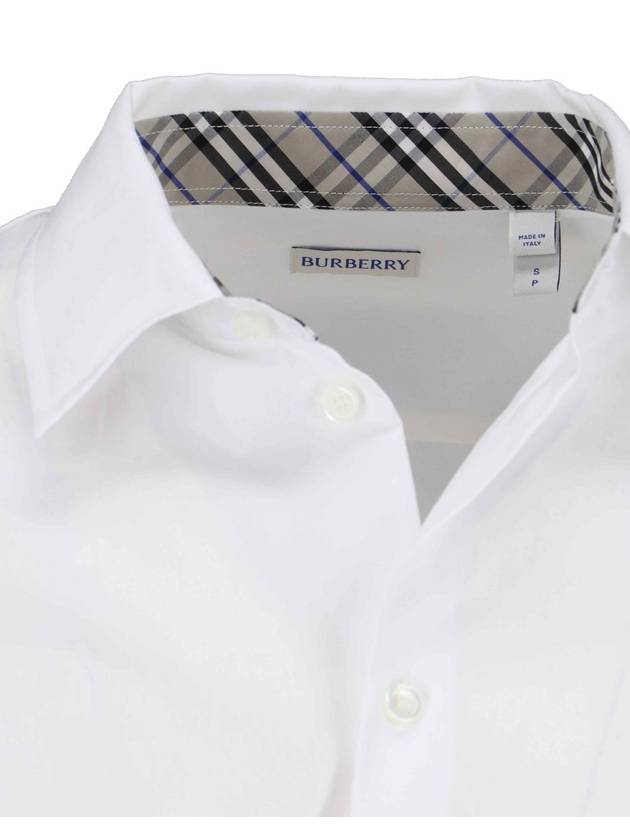 Burberry Shirts White - BURBERRY - BALAAN 4