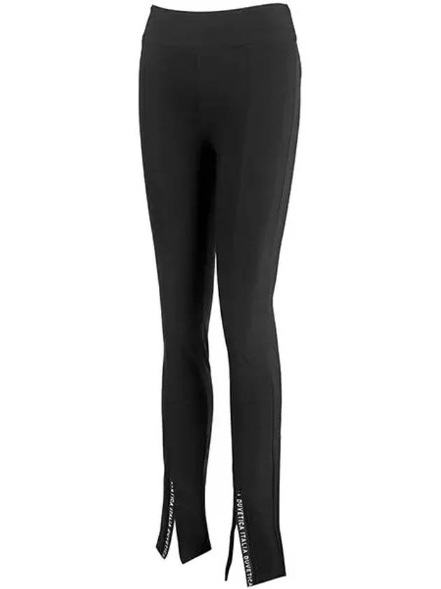 Women's Arona Brushed LeGGings Black - DUVETICA - BALAAN 2