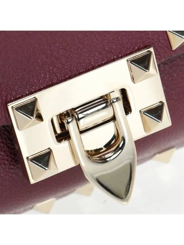 Rockstud Cross Bag Cerise - VALENTINO - BALAAN 8