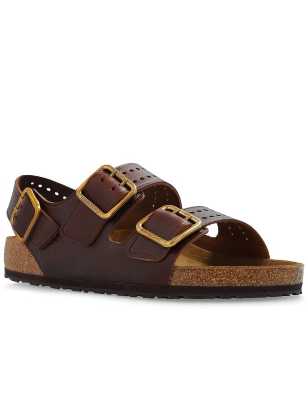 Birkenstock ‘Milano Bold Gap’ Sandals, Men's, Brown - BIRKENSTOCK - BALAAN 4