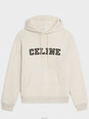 loose hoodie cotton fleece - CELINE - BALAAN 1