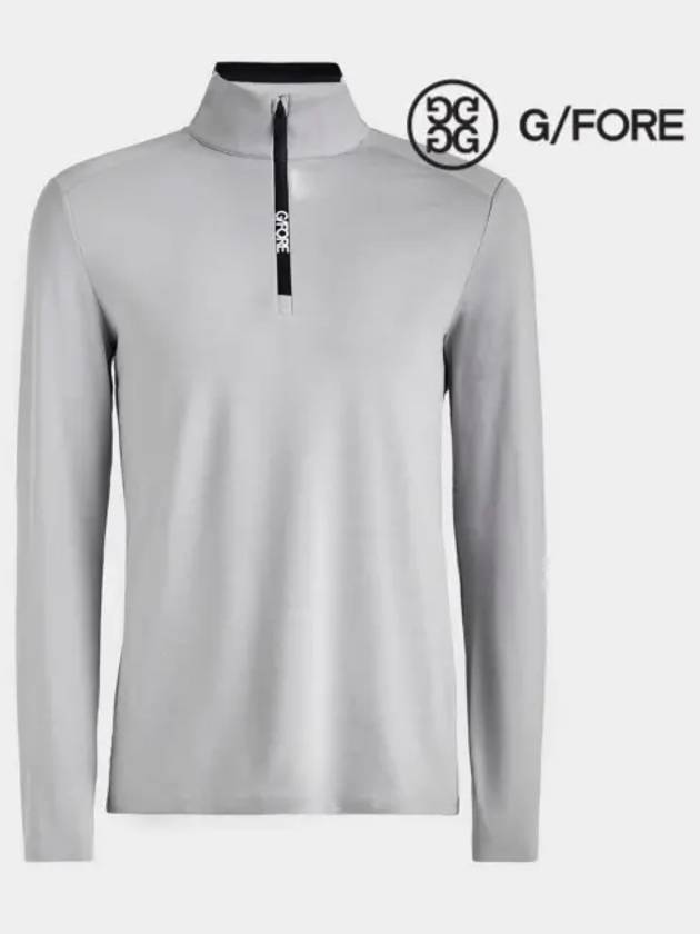 Tech Half Zip Up Golf T-Shirt GMM000001 LHGR - G/FORE - BALAAN 1