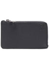 Anagram Zipper Card Wallet Dark Grey - LOEWE - BALAAN 4