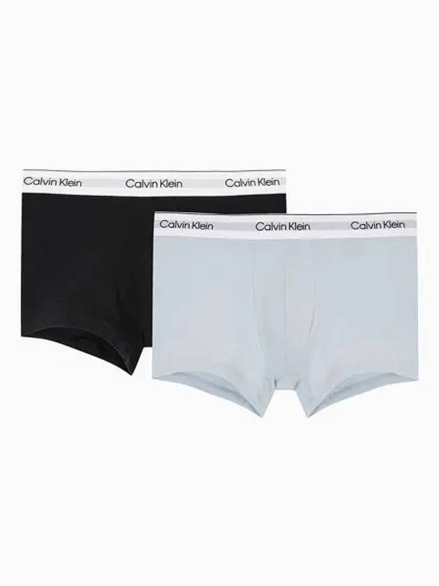 UNDERWEAR Men s Modern Cotton Stretch Trunks 2PK NB3985PSO - CALVIN KLEIN - BALAAN 1