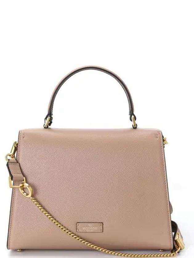 Stampa Alce Top Handle Bag 26 Powder 4W2B0J20 KGW 46R - VALENTINO - BALAAN 3