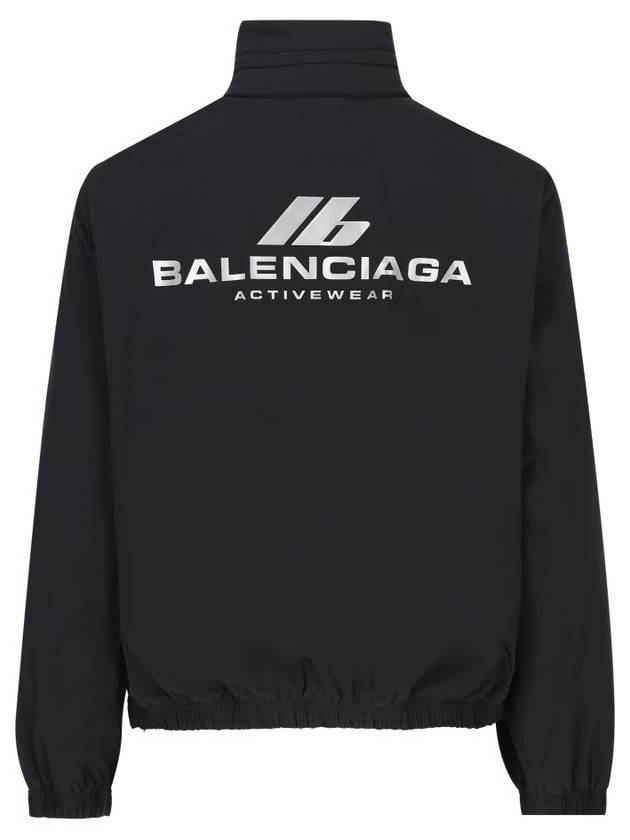 Logo Print Track Jacket Black - BALENCIAGA - BALAAN 3