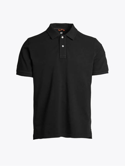 Basic Polo Shirt Black - PARAJUMPERS - BALAAN 2