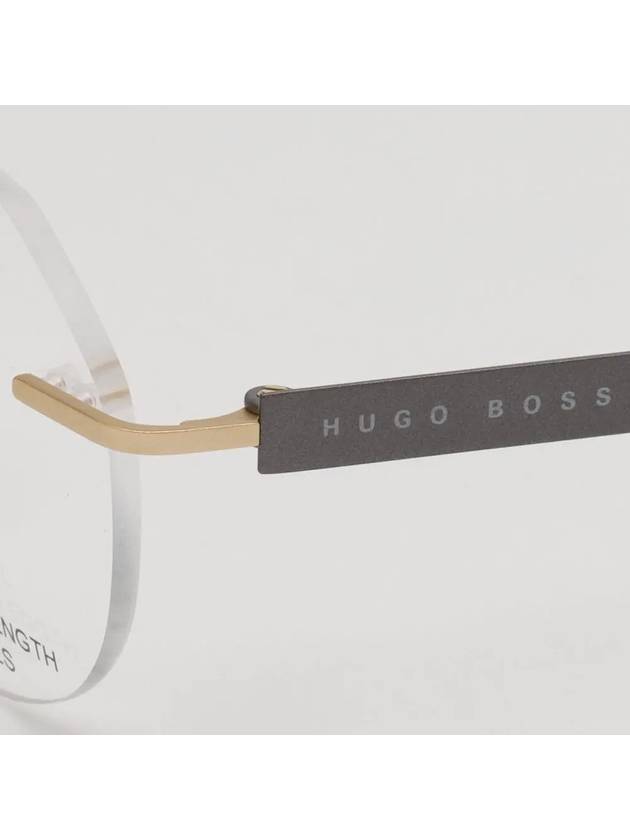 Hugo Boss titanium glasses frame BOSS1265D AOZ rimless ultra light temples - HUGO BOSS - BALAAN 2