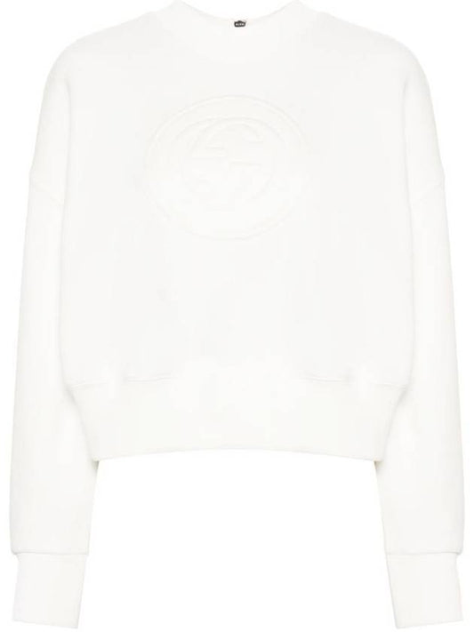 Hooded Sweatshirt 756869XJF13 9088 Bianco - GUCCI - BALAAN 1