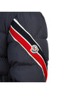 Men s Solayan short down padding navy blue - MONCLER - BALAAN 9