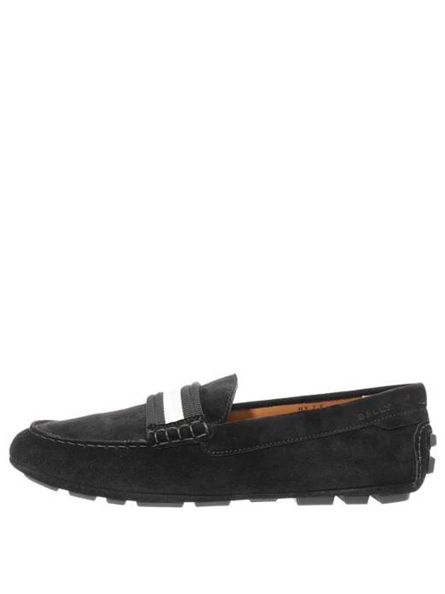 Kansan Suede Driving Shoes Black - BALLY - BALAAN 3