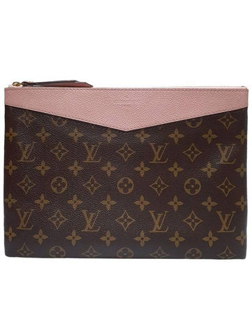 Women s M62942 Monogram Rose Daily Clutch - LOUIS VUITTON - BALAAN 1