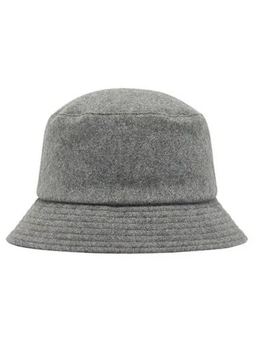 Melton Bucket Hat Grey - KIJIMA TAKAYUKI - BALAAN 1