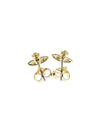 Lorelei Stud Earrings Gold - VIVIENNE WESTWOOD - BALAAN 3