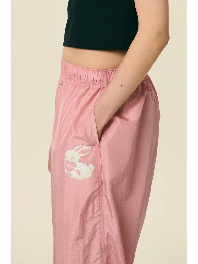 Emma rustling rabbit jogger pants pink - VIBEREEN - BALAAN 7