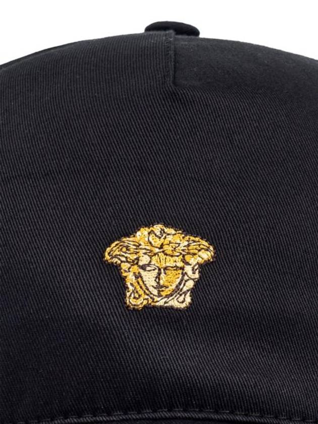 Logo Ball Cap Black - VERSACE - BALAAN 3