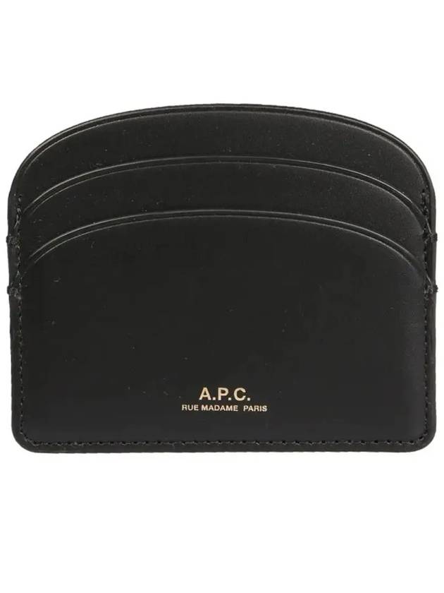 Demi Lune Card Holder Black - A.P.C. - BALAAN 3