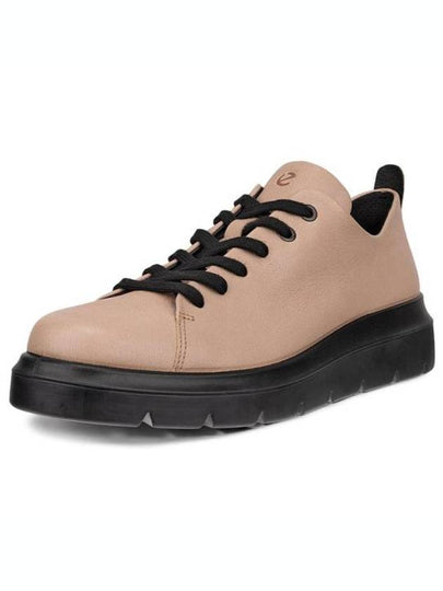 Nouvelle Lace Up Low Top Sneakers Beige - ECCO - BALAAN 2