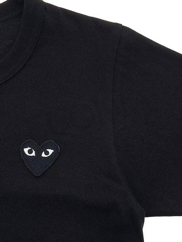 SS24 Play Comme des Gar ons Women s Black Heart T Shirt P1T063 - COMME DES GARCONS PLAY - BALAAN 5