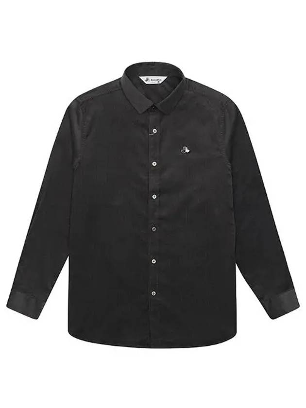 Corduroy Shirt 6022GXUC - BLACK&WHITE - BALAAN 2