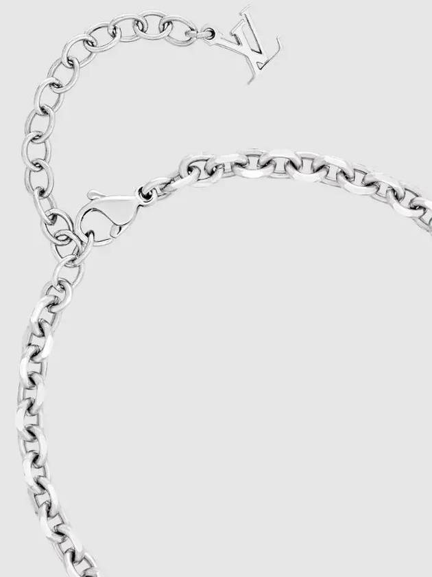 Monogram Bold Bracelet Silver - LOUIS VUITTON - BALAAN 7