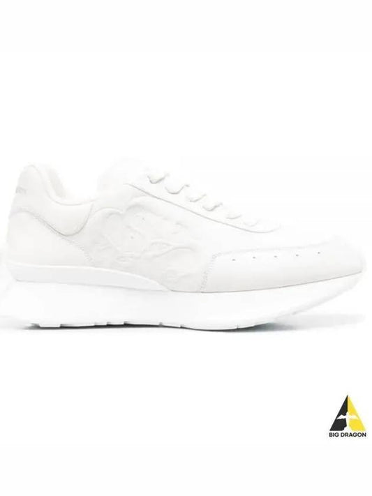 Sprint Runner Low Top Sneakers White - ALEXANDER MCQUEEN - BALAAN 2