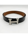 Men s Belt Reversible 32MM Black Gold H073967CAAA Silver Buckle H064544CB86 - HERMES - BALAAN 2