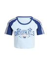 Cinnamoroll Cropped Baby Short Sleeve T-Shirt Blue - ADIDAS - BALAAN 1