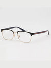 Glasses frame GG0934OA 002 blue three stripes Asian fit - GUCCI - BALAAN 4