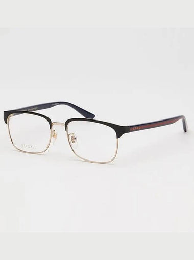 Glasses frame GG0934OA 002 blue three stripes Asian fit - GUCCI - BALAAN 1