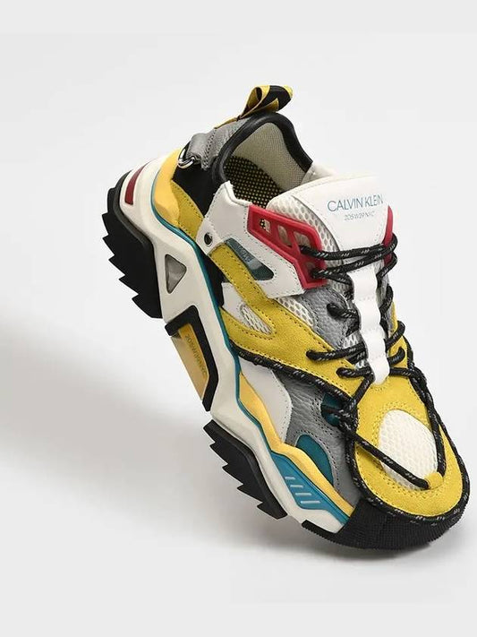205W39NYC Strike Sneakers Yellow - CALVIN KLEIN - BALAAN 1