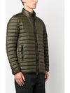 Men's Wappen Patch Padded Jacket Khaki - STONE ISLAND - BALAAN 4