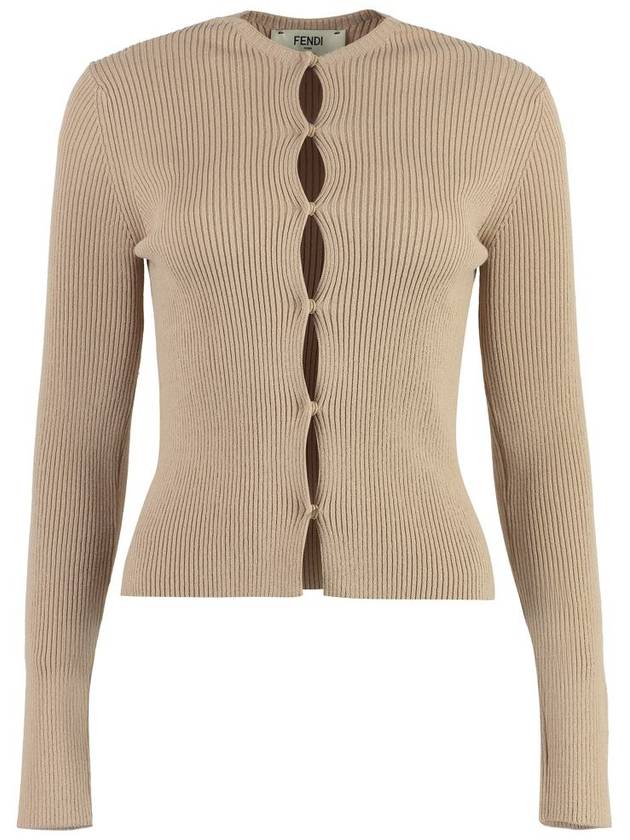 Sweater FZC963ANJB F1KE0 CAMEL - FENDI - BALAAN 2