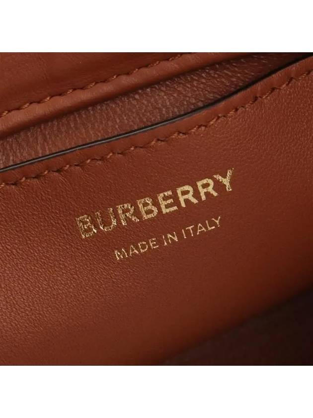 Check Shoulder Bag Brown - BURBERRY - BALAAN 6