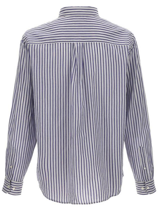 Jasolo Striped Long Sleeve Shirt Blue - ISABEL MARANT - BALAAN 3