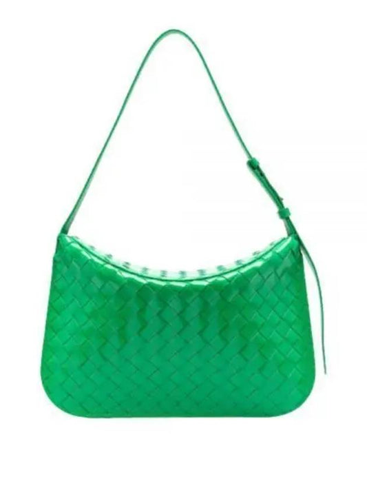 Intrecciato Flap Shoulder Bag Parakeet - BOTTEGA VENETA - BALAAN 2