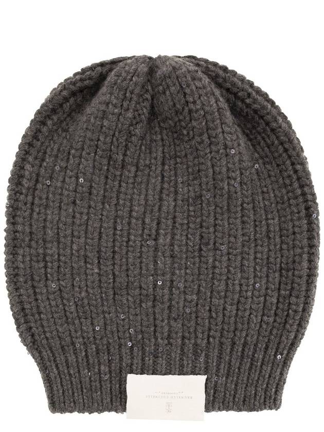 Hat M32373999 CJ079 GRAY - BRUNELLO CUCINELLI - BALAAN 2