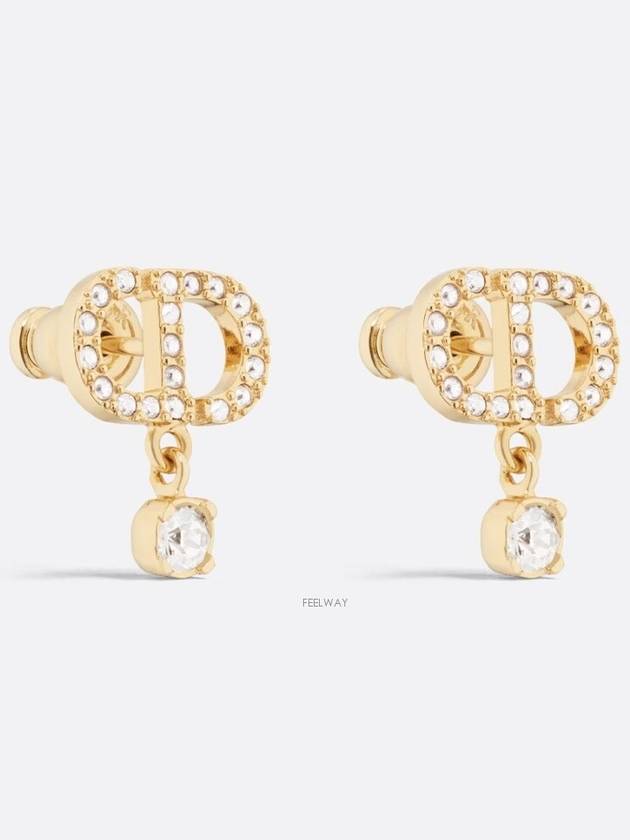 E3365WOMCY D03S Petit CD Earrings - DIOR - BALAAN 2