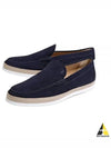 Men's Suede Slip-On Loafers Navy - TOD'S - BALAAN 2