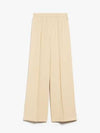 Gara Silk Wide Pants Beige - MAX MARA - BALAAN 2