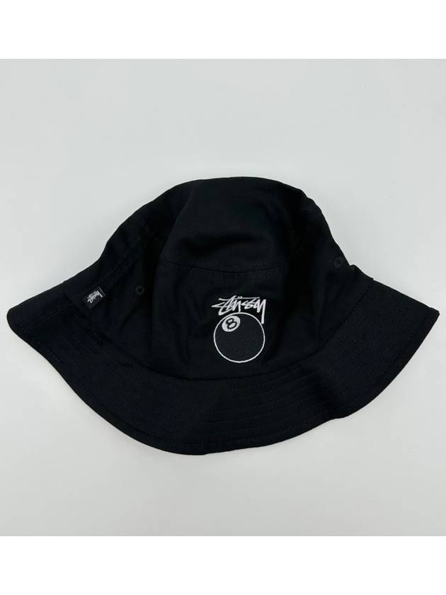 8 Ball Cotton Bucket Hat Black - STUSSY - BALAAN 2